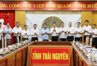 Lãnh đạo tỉnh Thái Nguyên tiếp và làm việc với nhà đầu tư Trung Quốc